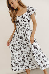 Calli Floral Midi Dress - FINAL SALE