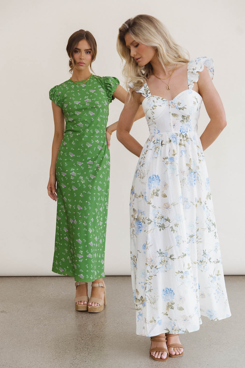 Celeste Floral Maxi Dress - FINAL SALE