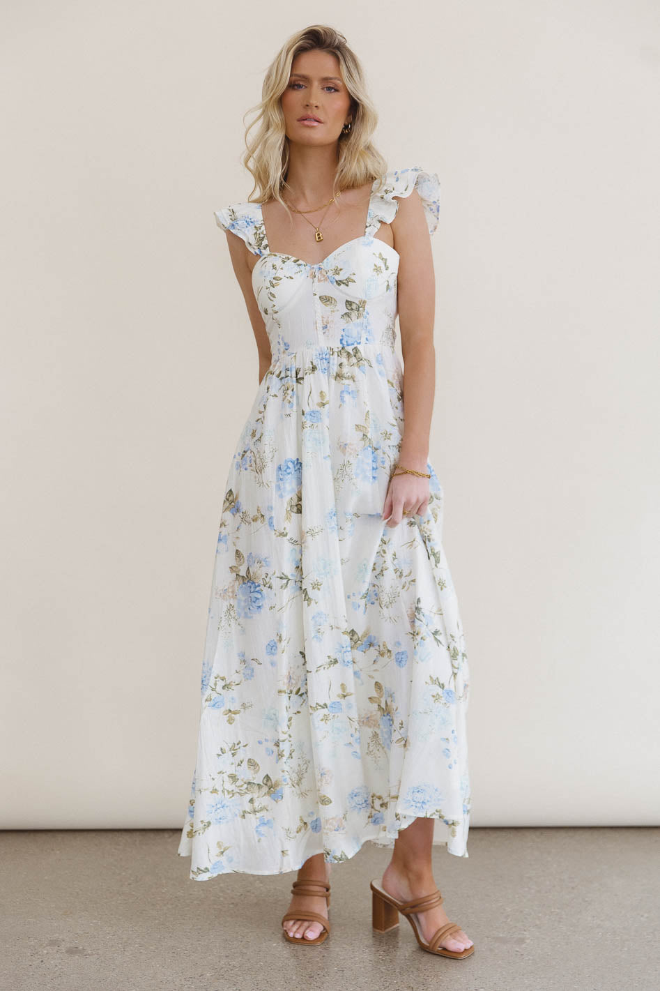 Celeste Floral Maxi Dress - FINAL SALE