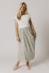 Celeste Floral Sweater Dress - FINAL SALE