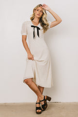 Chloe Polka Dot Midi Dress