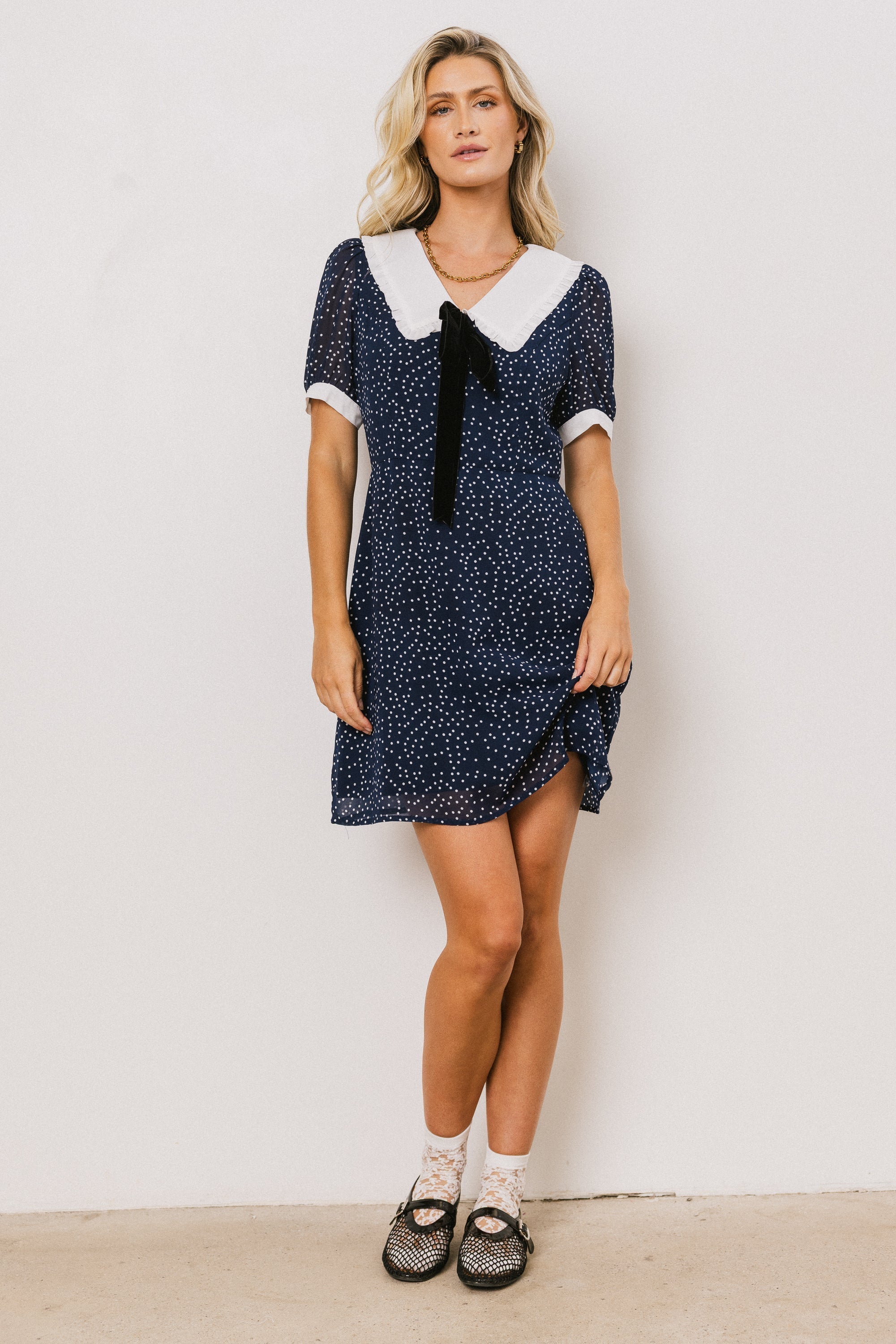Billie Polka Dot Mini Dress