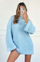 Bonnie Blue Sweater Dress