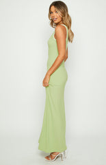 Reagan Green Maxi Dress
